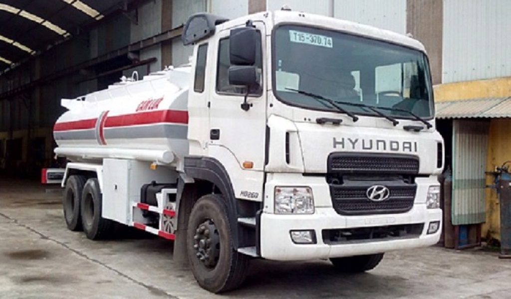 Hyundai HD260 Chở Xăng Dầu