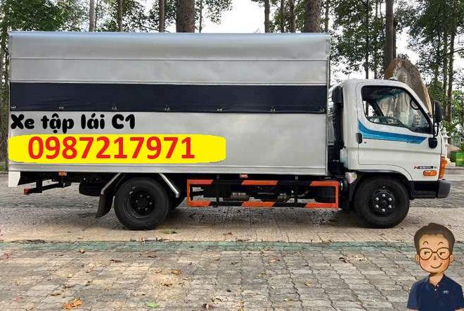 Xe Tải Tập Lái Hyundai N650L 3.5 T Đào Tạo Sát Hạch Hạng C1