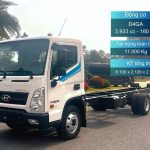 Hyundai EX11XL Thùng Kín Tải 7 Tấn Thùng Dài 6.2M – Báo Giá Mighty